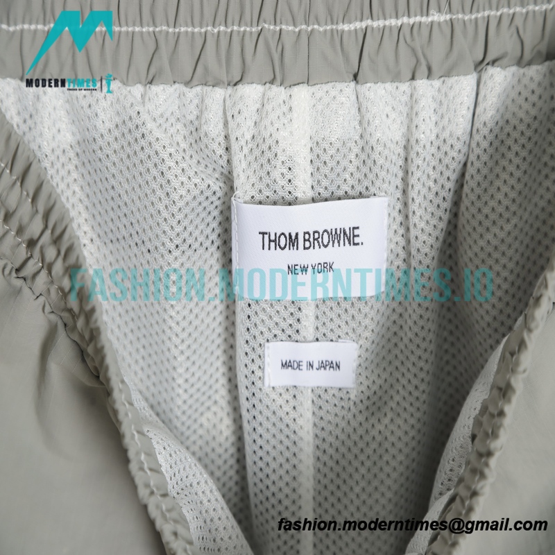 Thom Browne - Lines Nylon Woven Trench Sport Pants Thom Browne - Lines Nylon Woven Trench Sport Pants